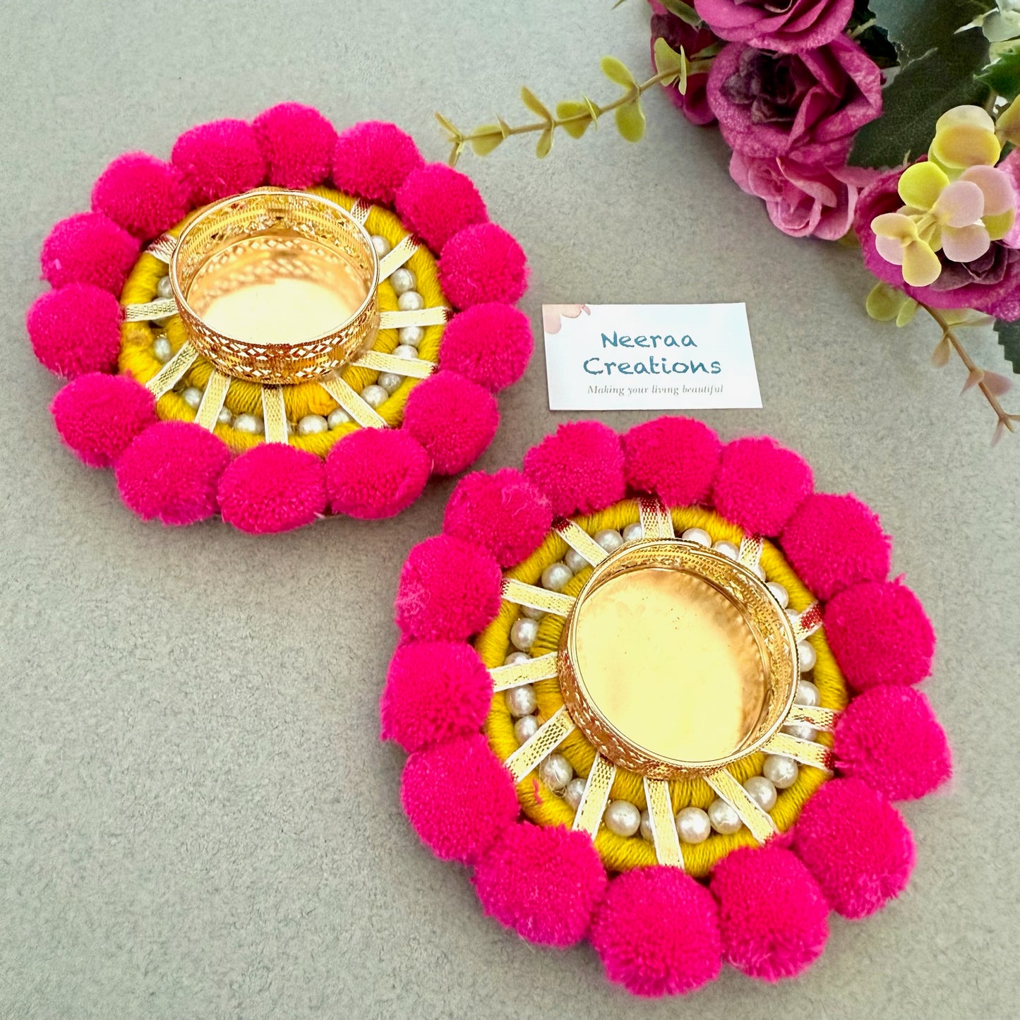 Diwali Gift Set of 2 Diyas