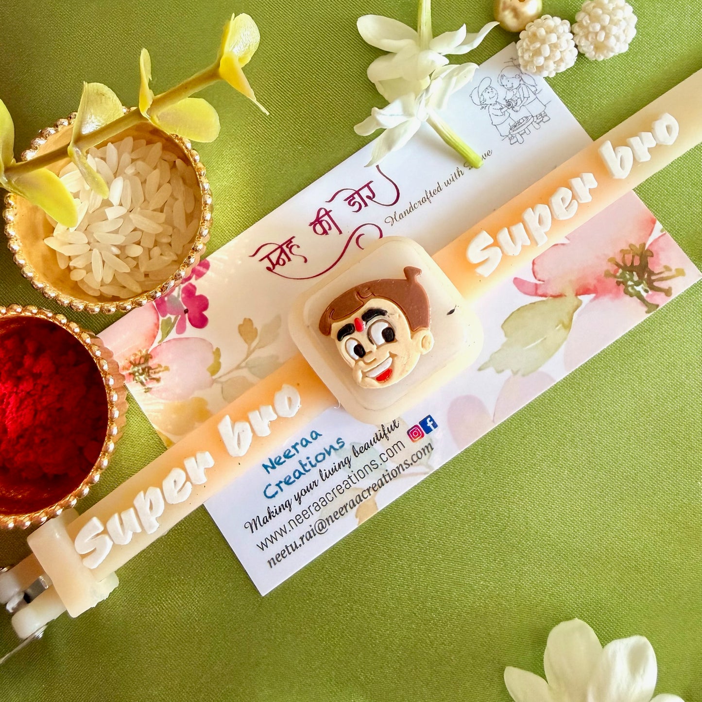 Chhota Bheem Light-Up Kids' Rakhi