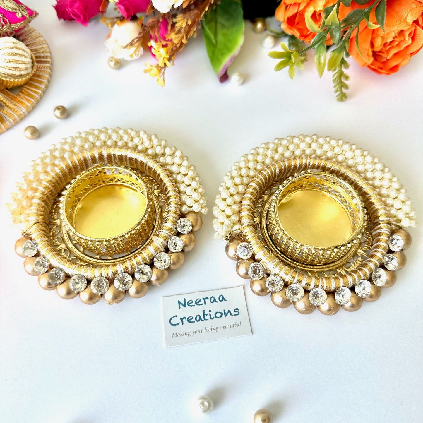 Festival Decoration Diyas - Set of 2