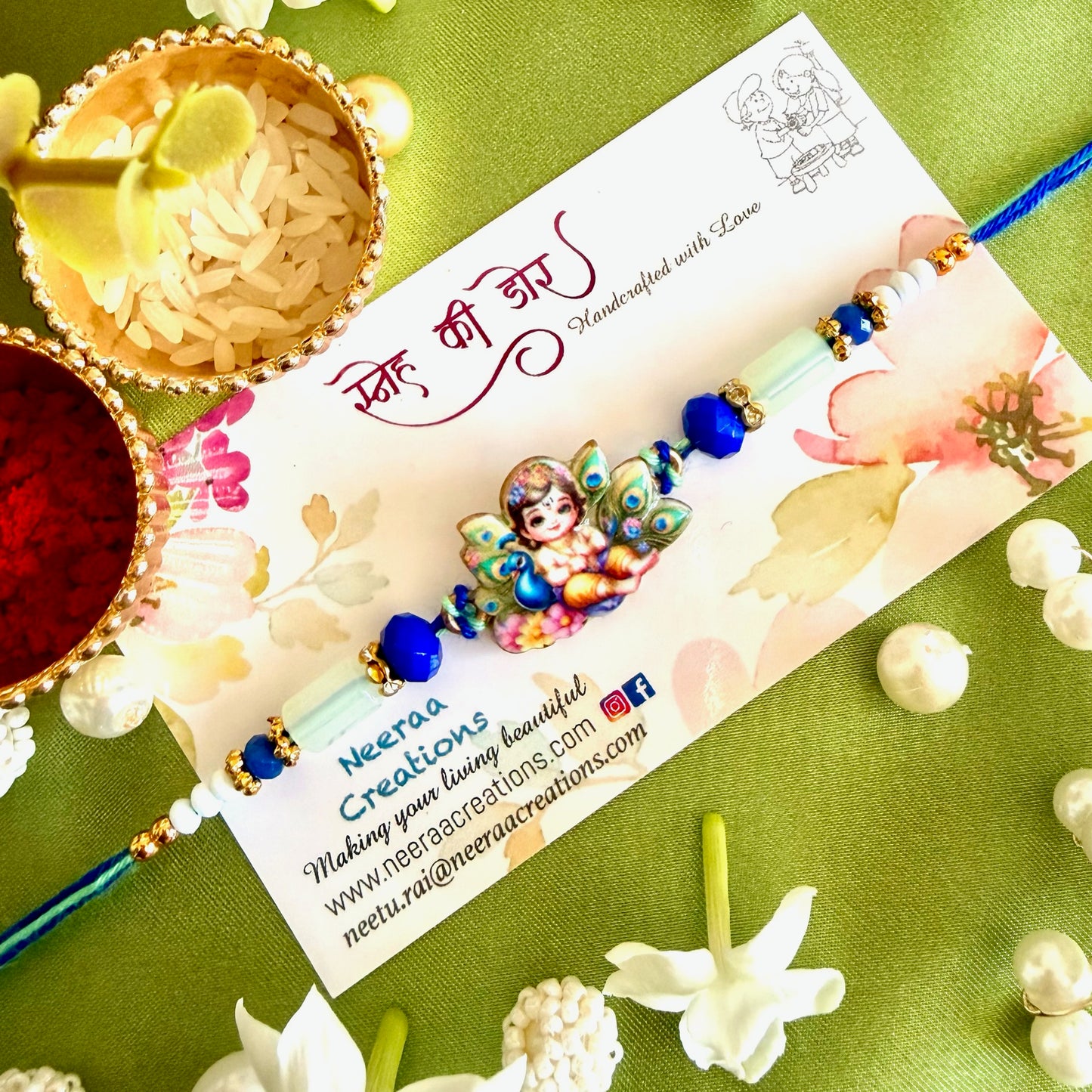 Divine Bal Krishna Kids Rakhi