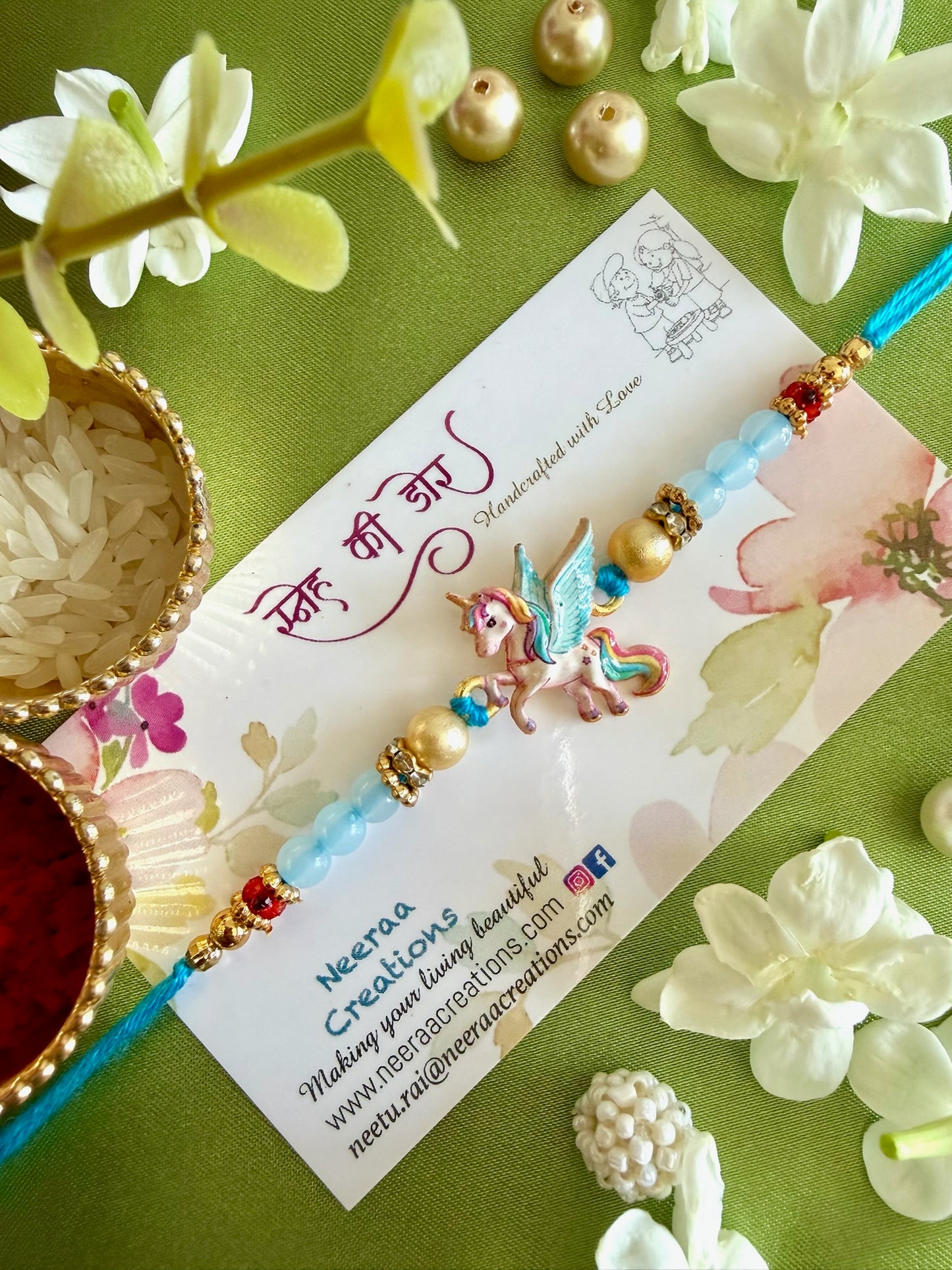 Unicorn Rakhi for Kids