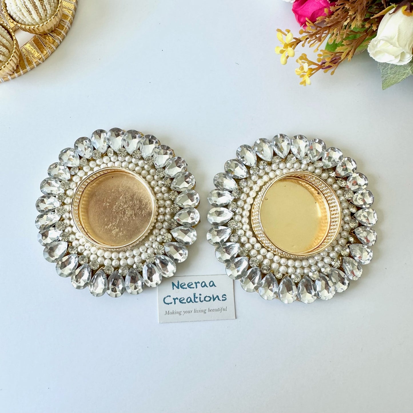 Festival Decor Diyas - Set of 2