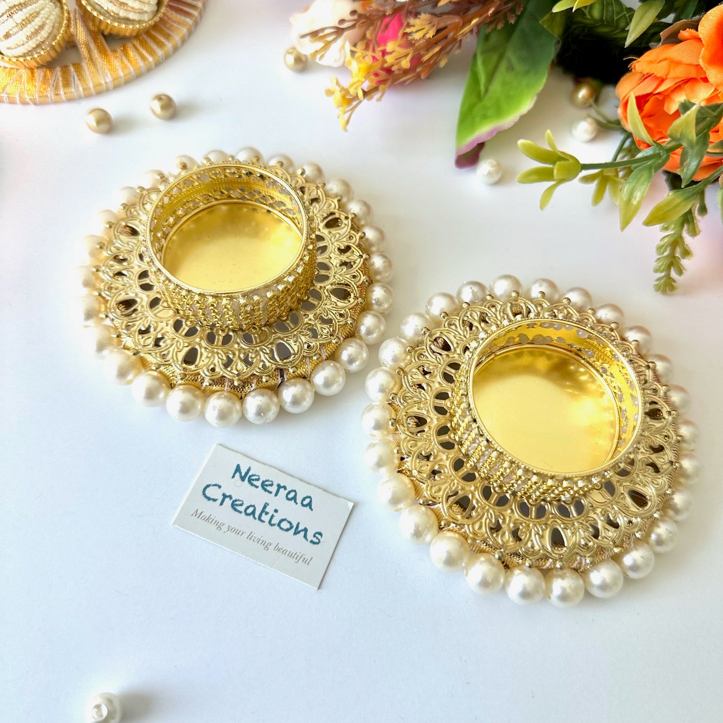 Festival Decoration Diyas - Set of 2