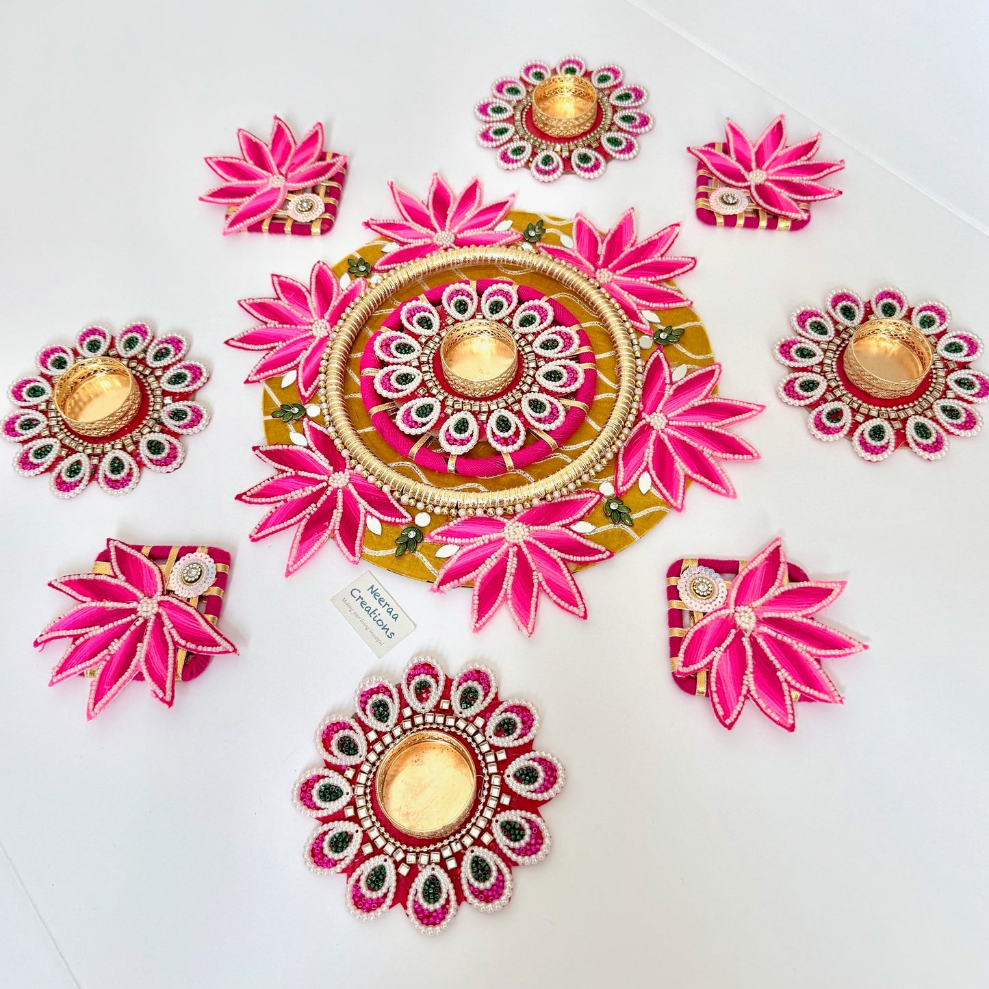 Lotus Diwali Decoration set