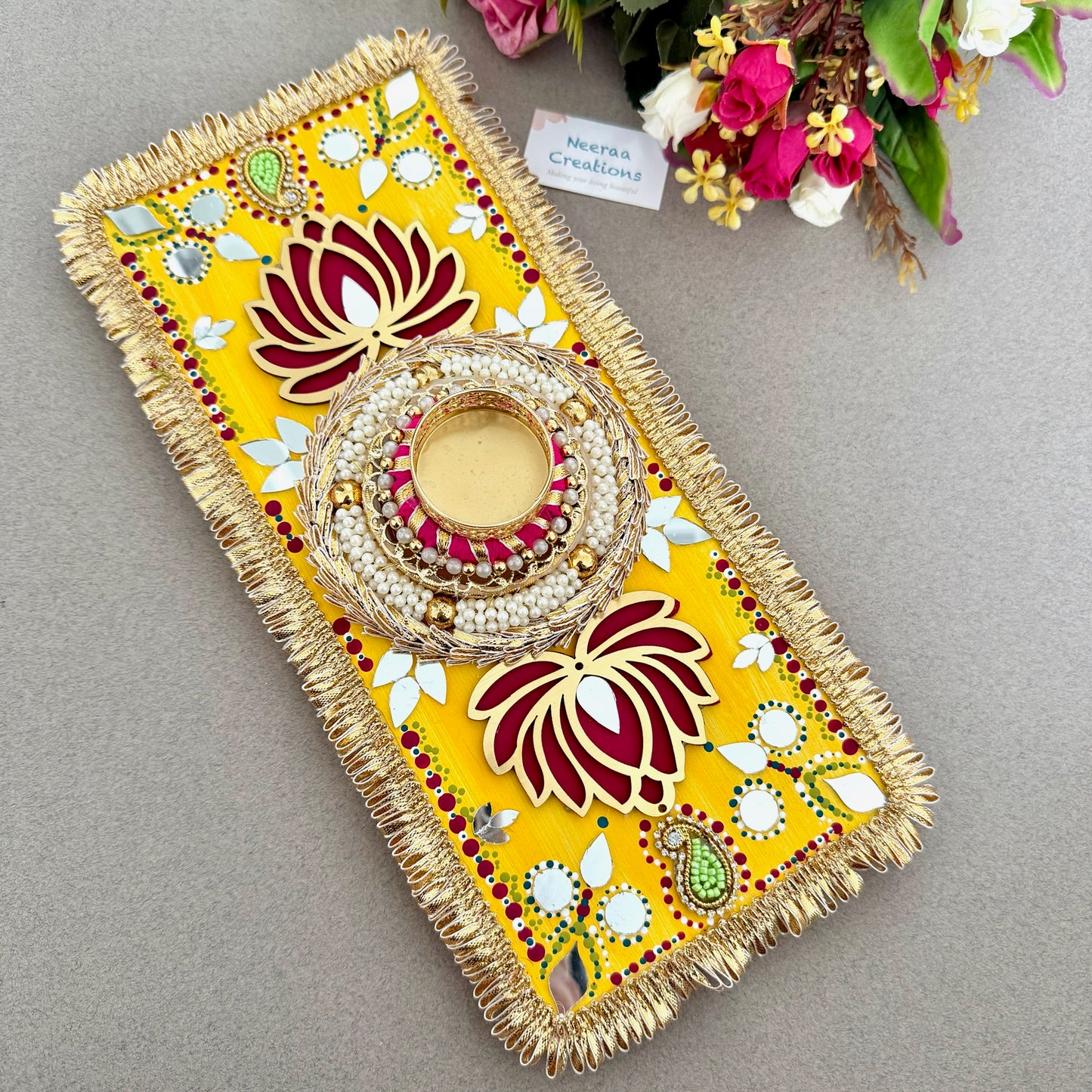 Diwali Decorative Tray