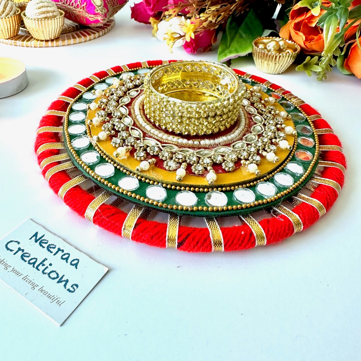 Festival Decoration Diyas - Set of 2