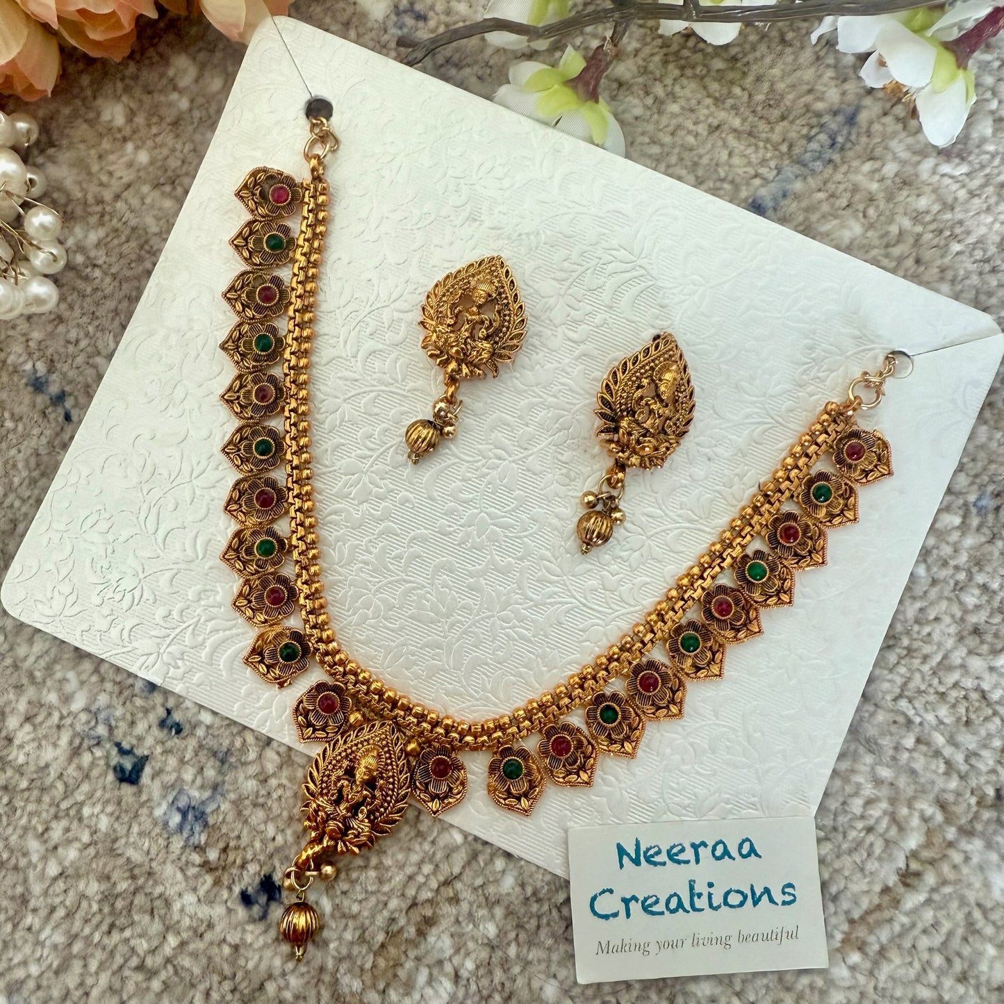 Necklace & Earrings Set