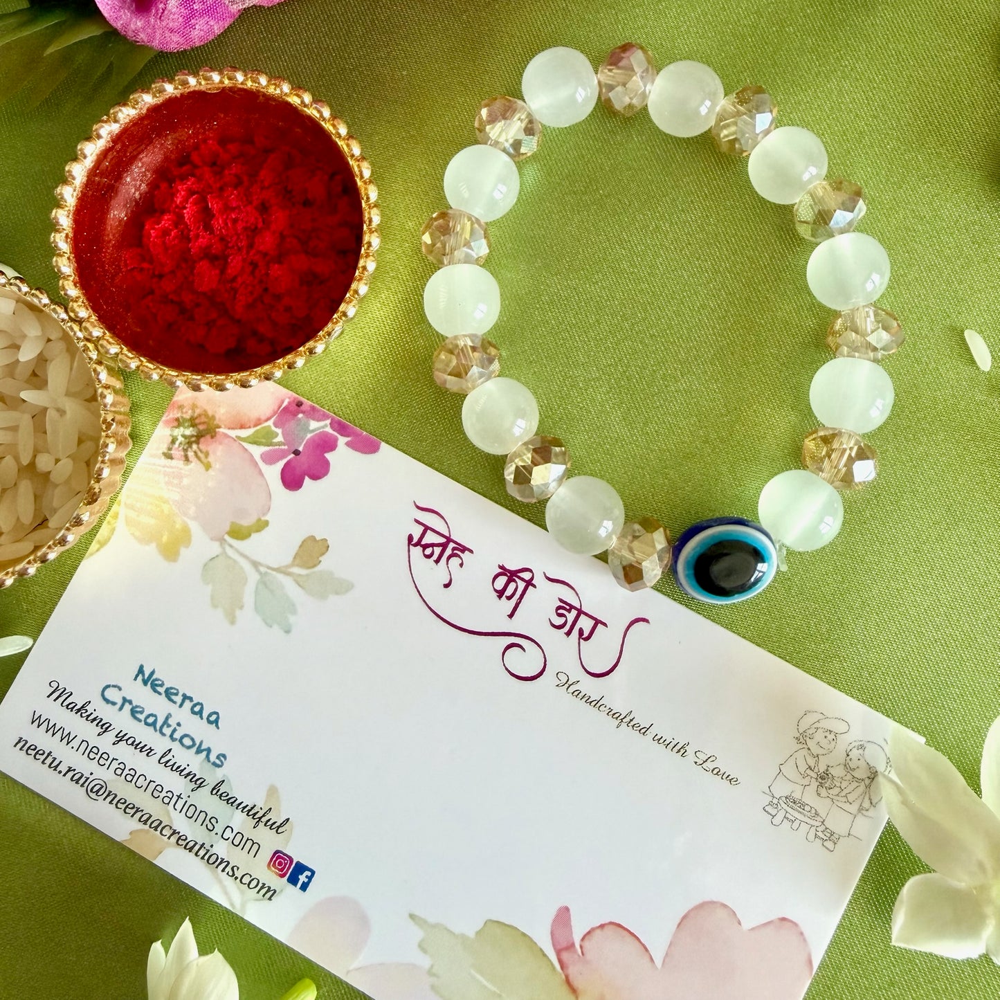 Little Guardian Evil Eye Kid’s Rakhi