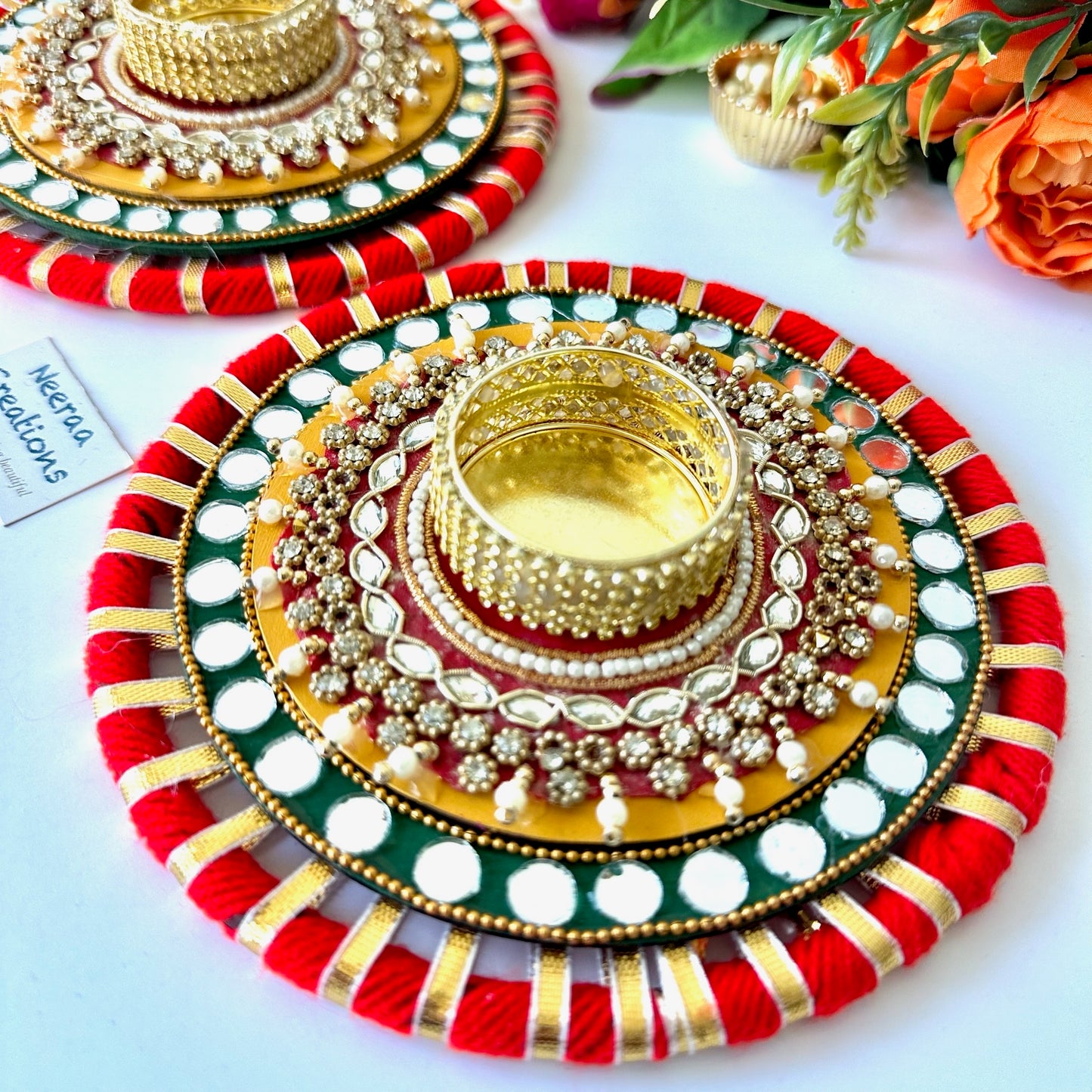 Festival Decoration Diyas - Set of 2