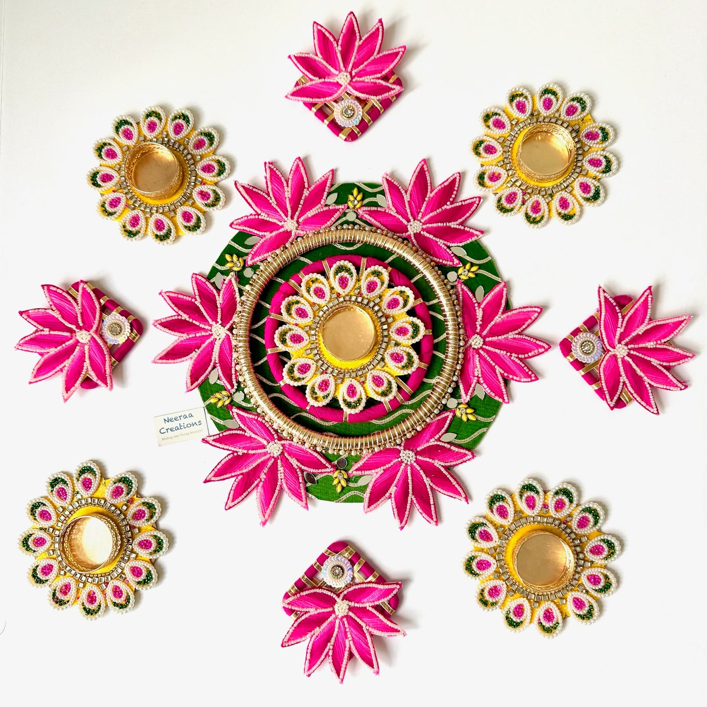 Lotus Diwali Decoration set