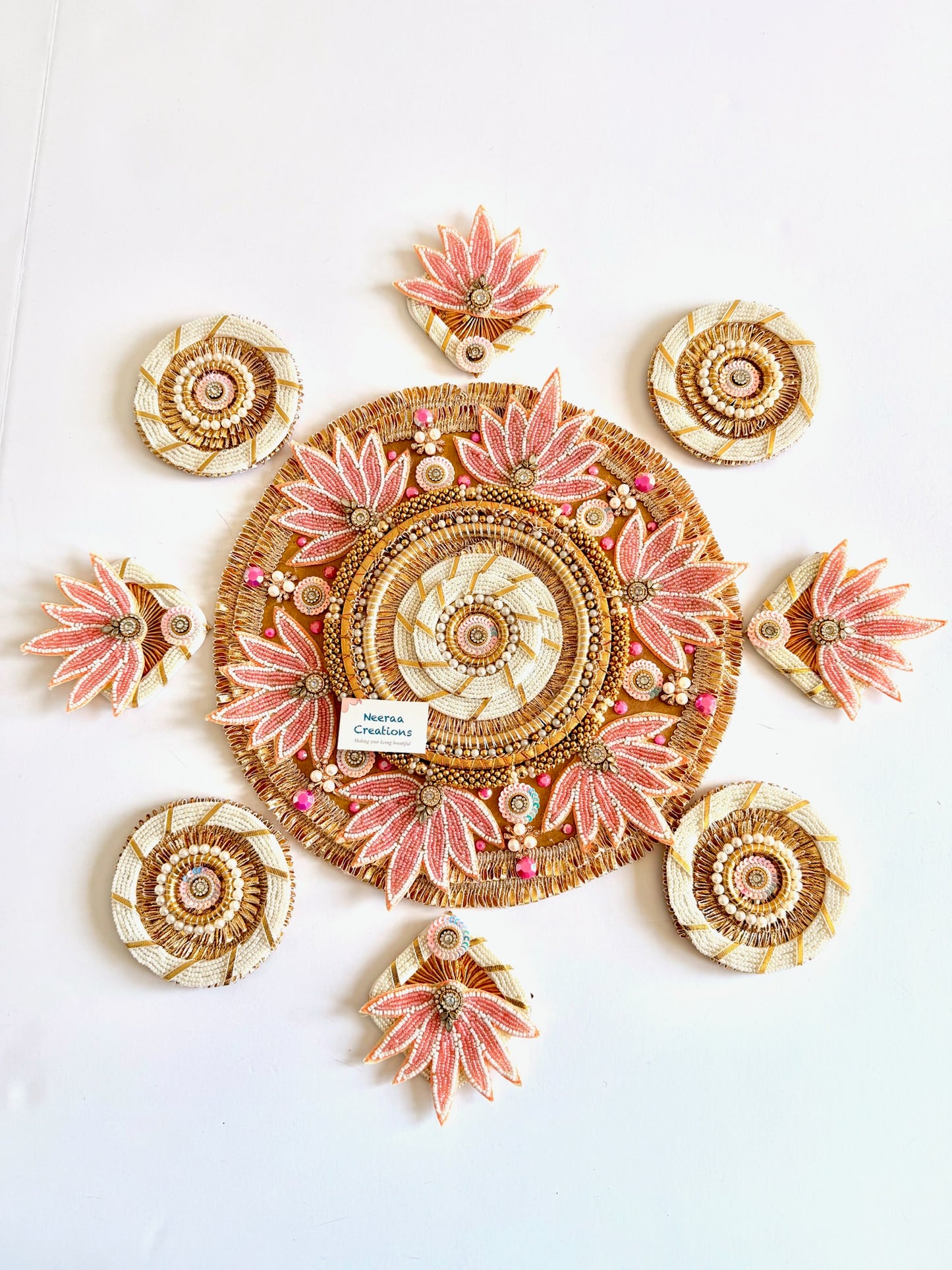 Royal Lotus Rangoli Set
