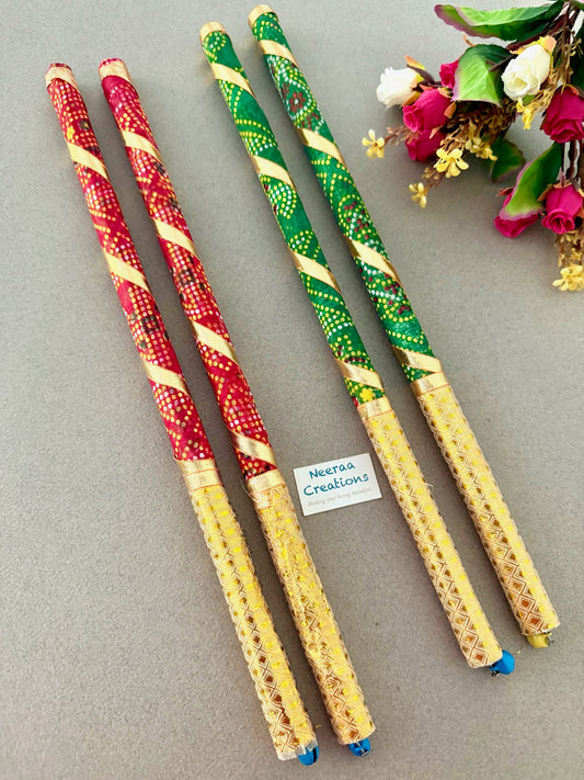 Dandiya Sticks (2 Pairs)