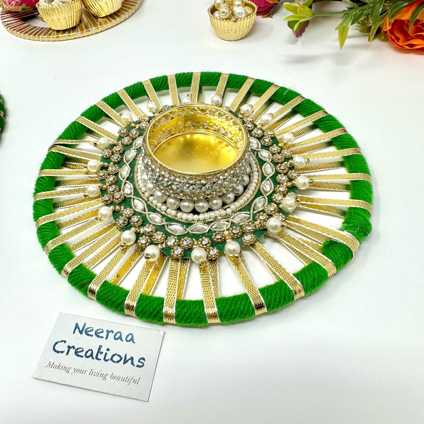 Festival Decoration Diyas - Set of 2