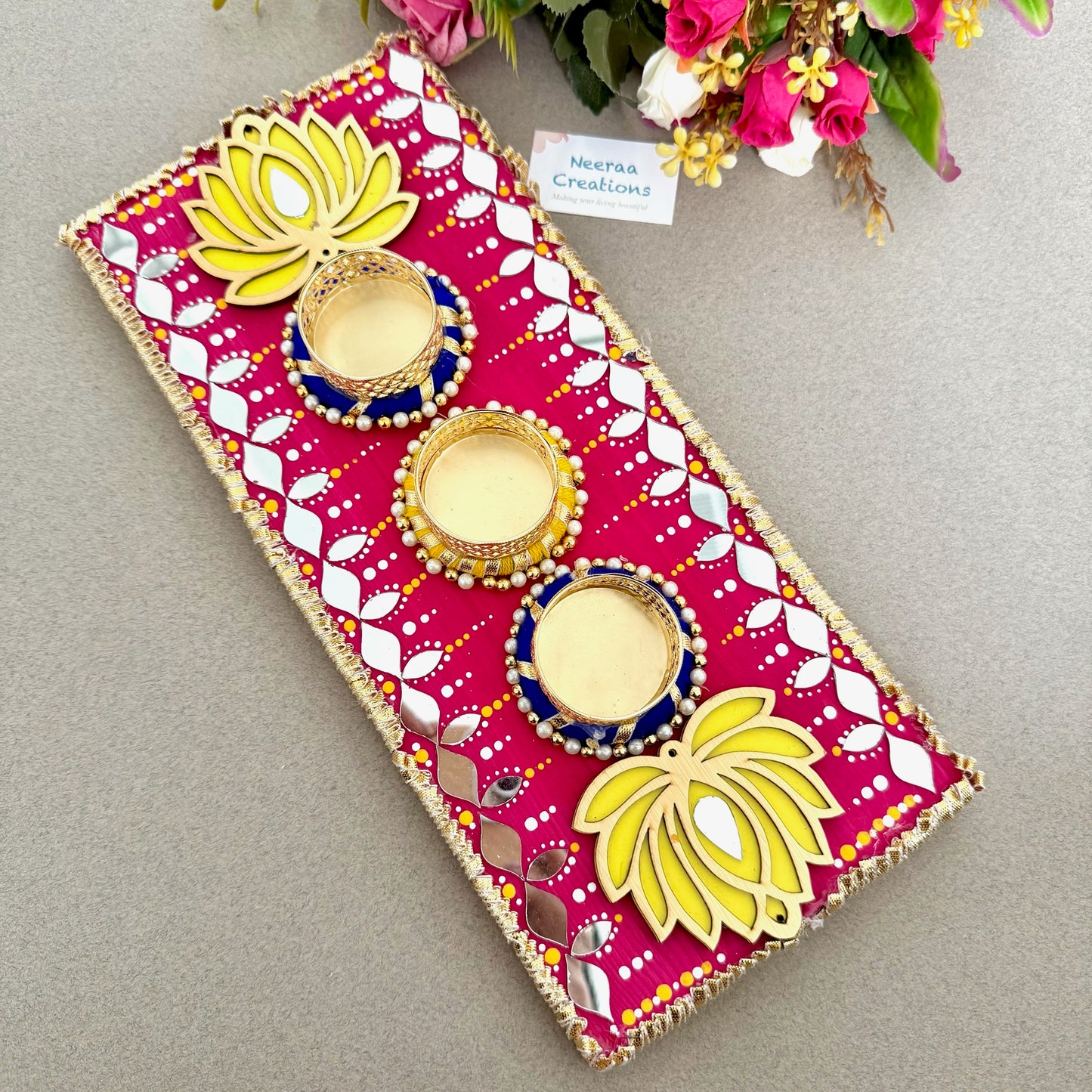 Diwali Decorative Tray