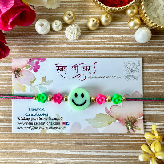 Smiley Rakhi for Kids
