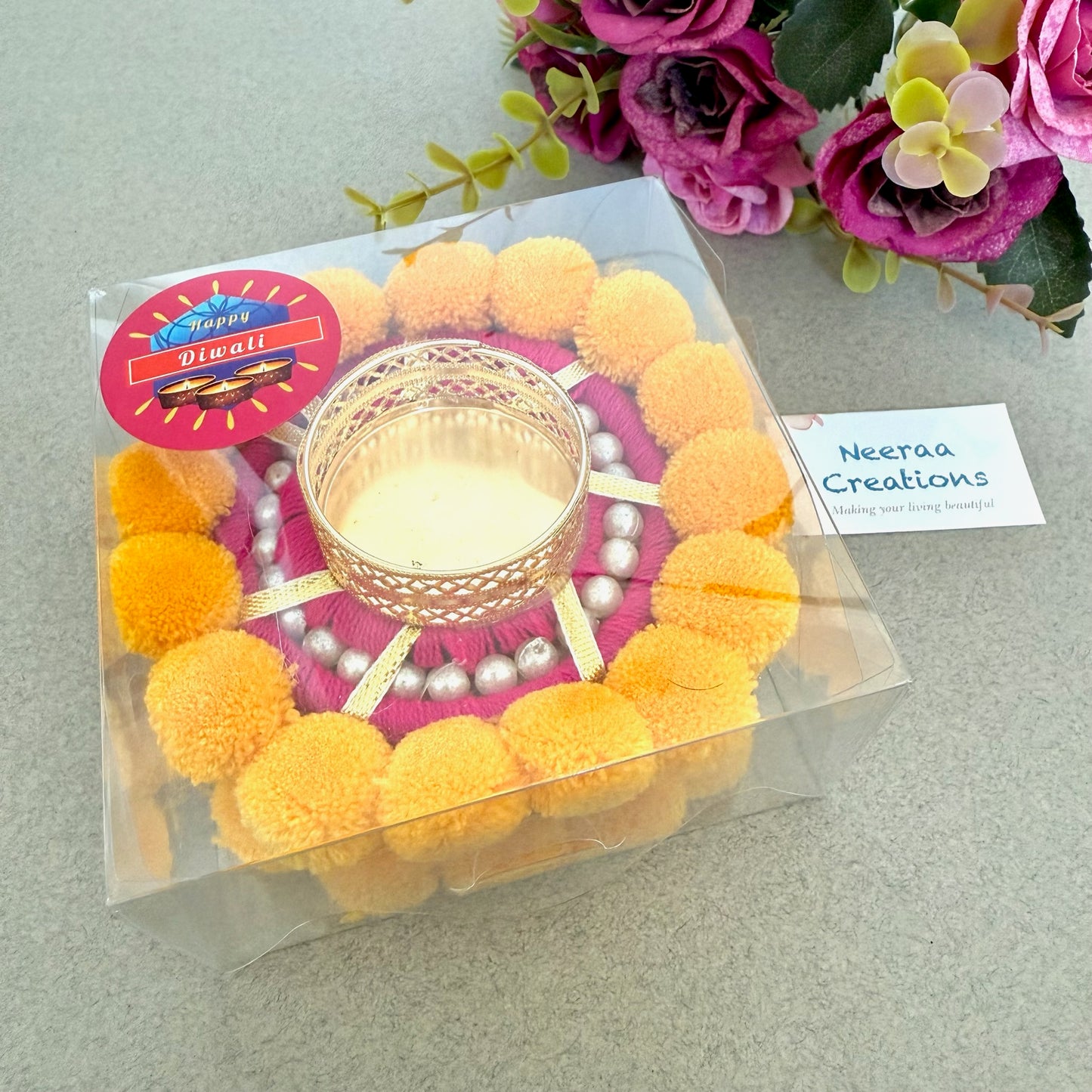 Diwali Gift Set of 2 Diyas