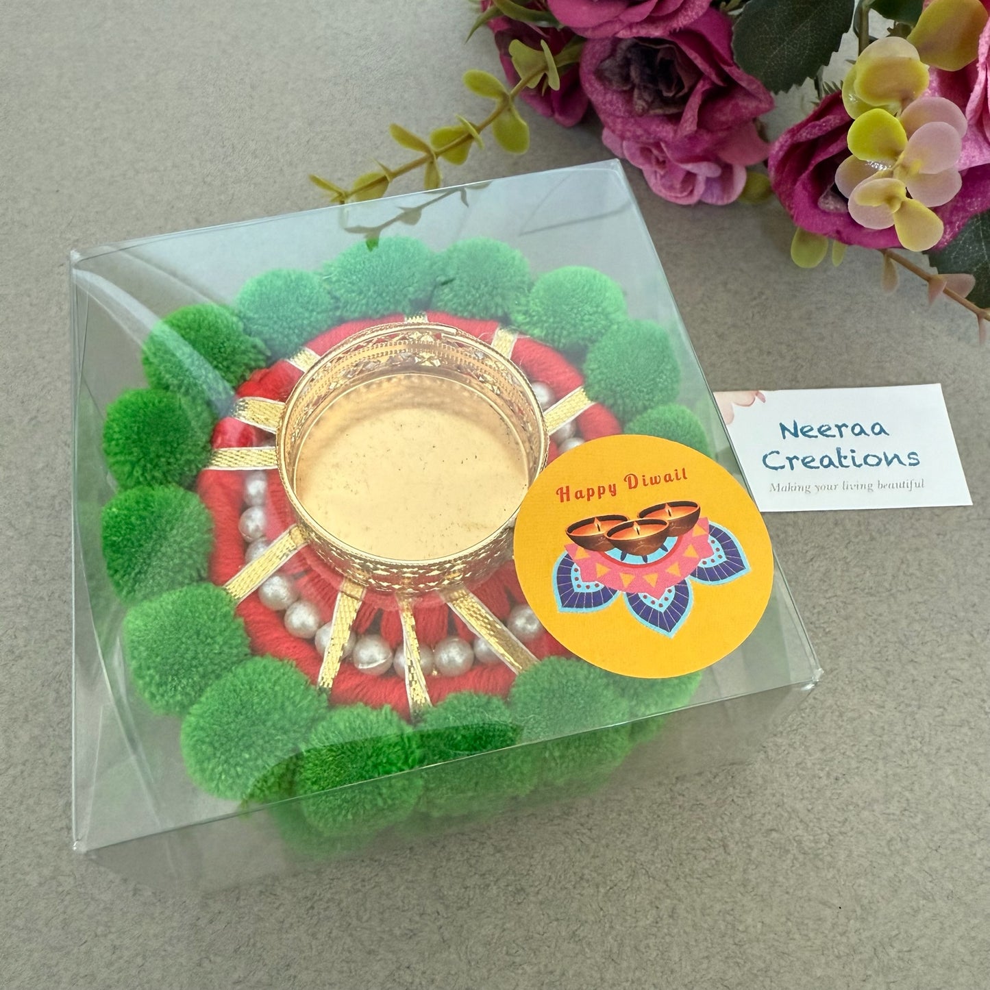 Diwali Gift Set of 2 Diyas