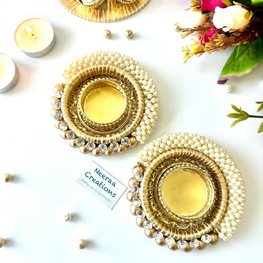 Festival Decoration Diyas - Set of 2