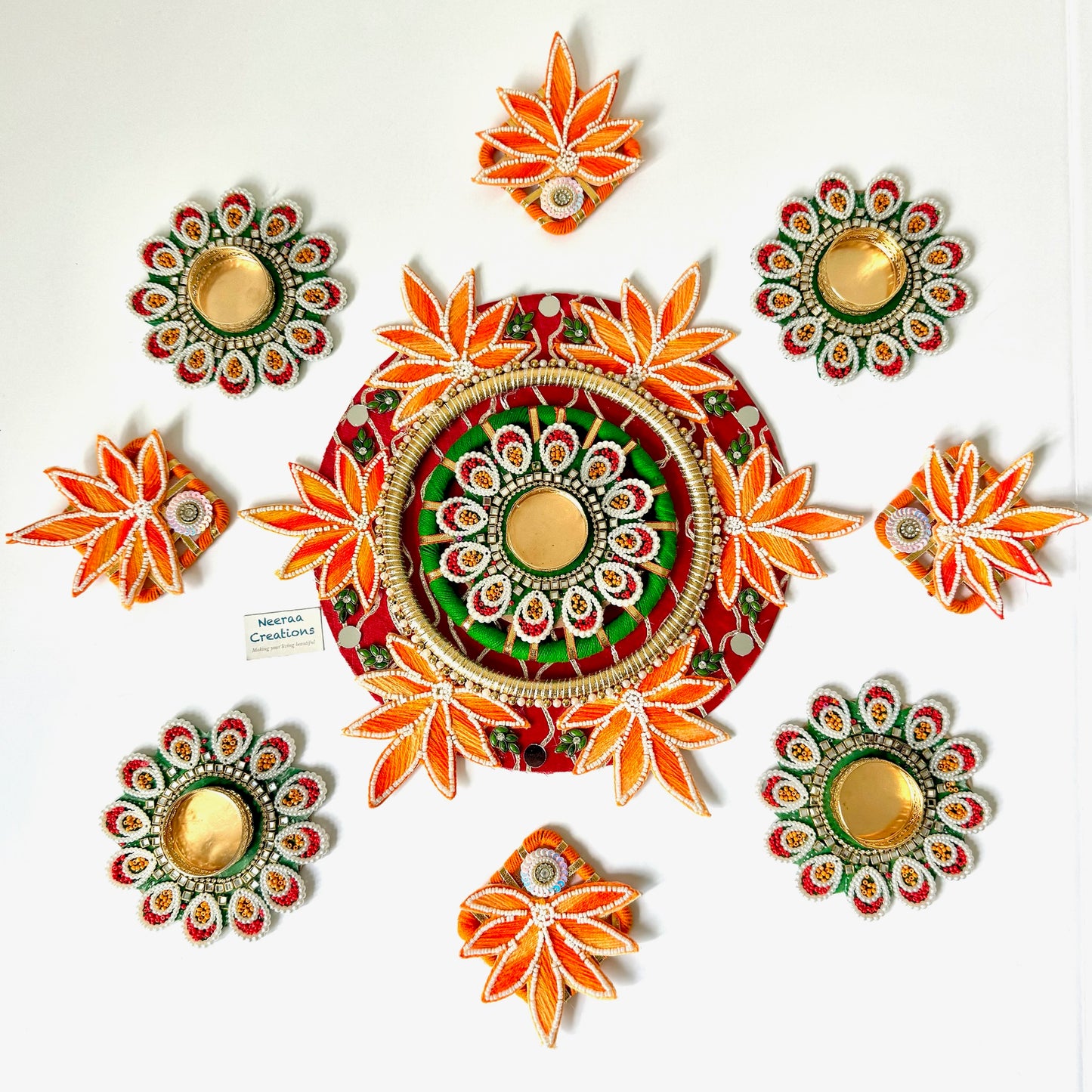 Lotus Diwali Decoration set