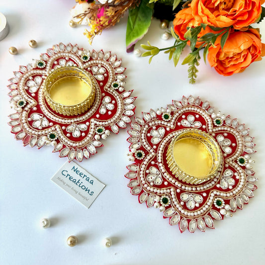 Festival Decoration Diyas - Set of 2