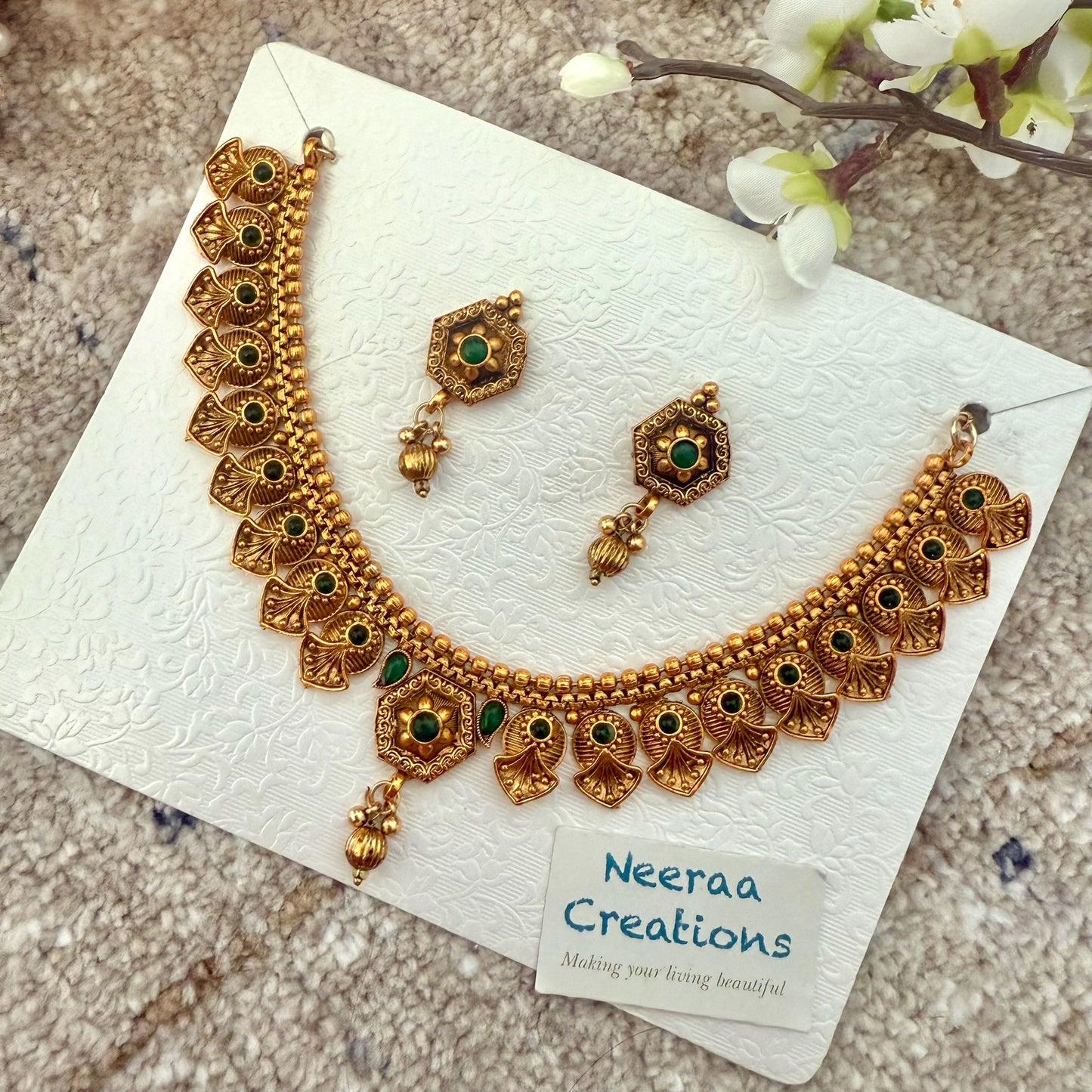 Necklace & Earrings Set