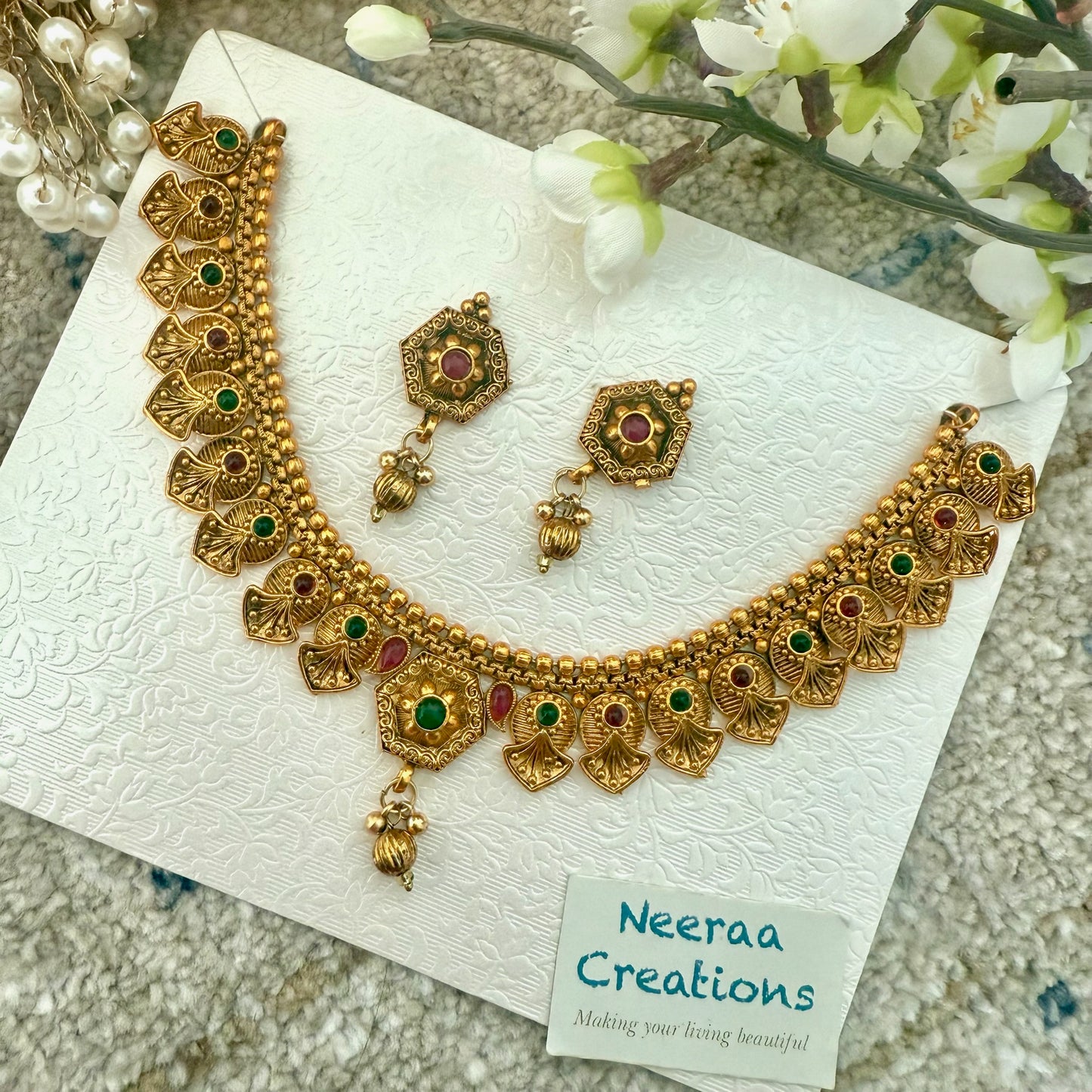 Necklace & Earrings Set