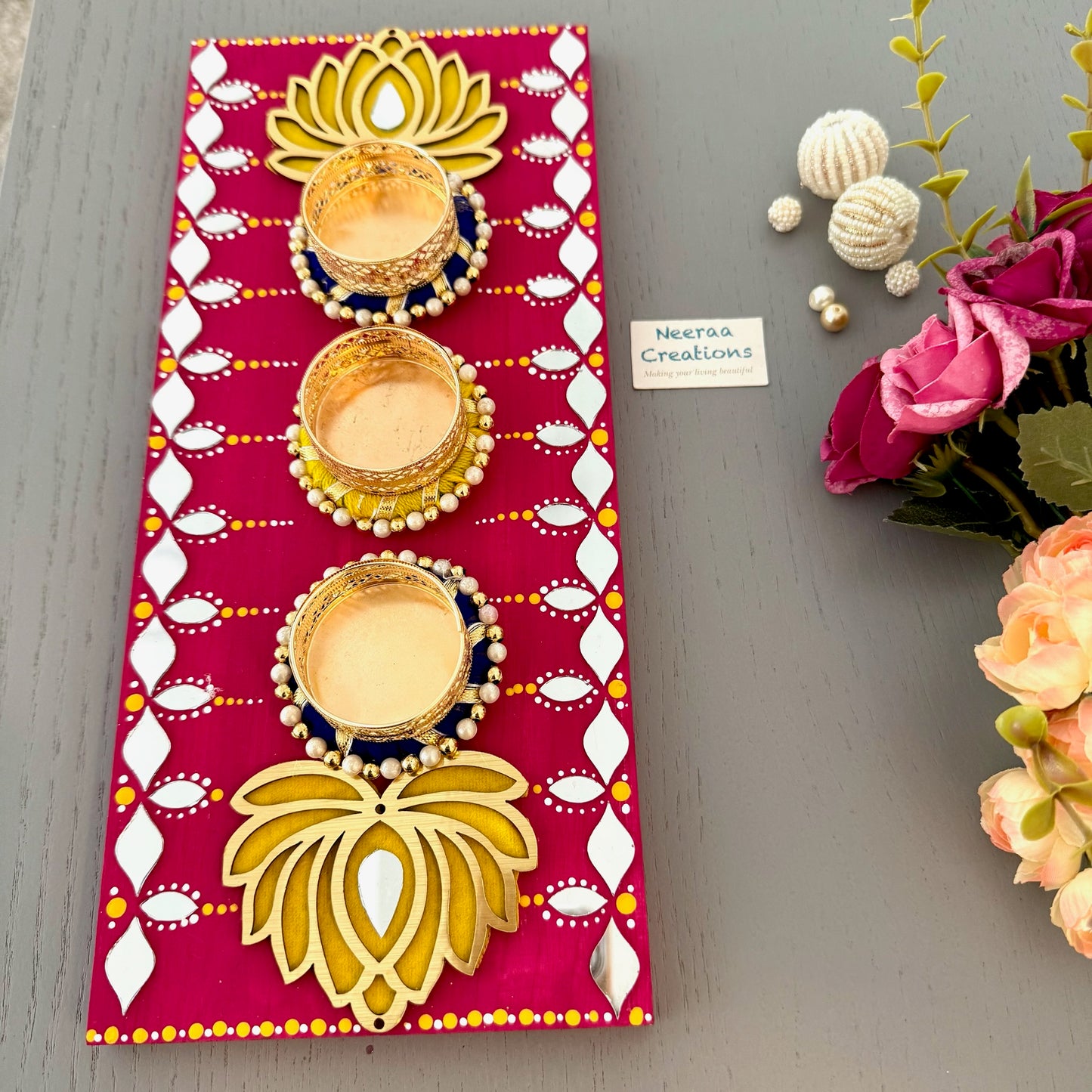 Diwali Decorative Tray