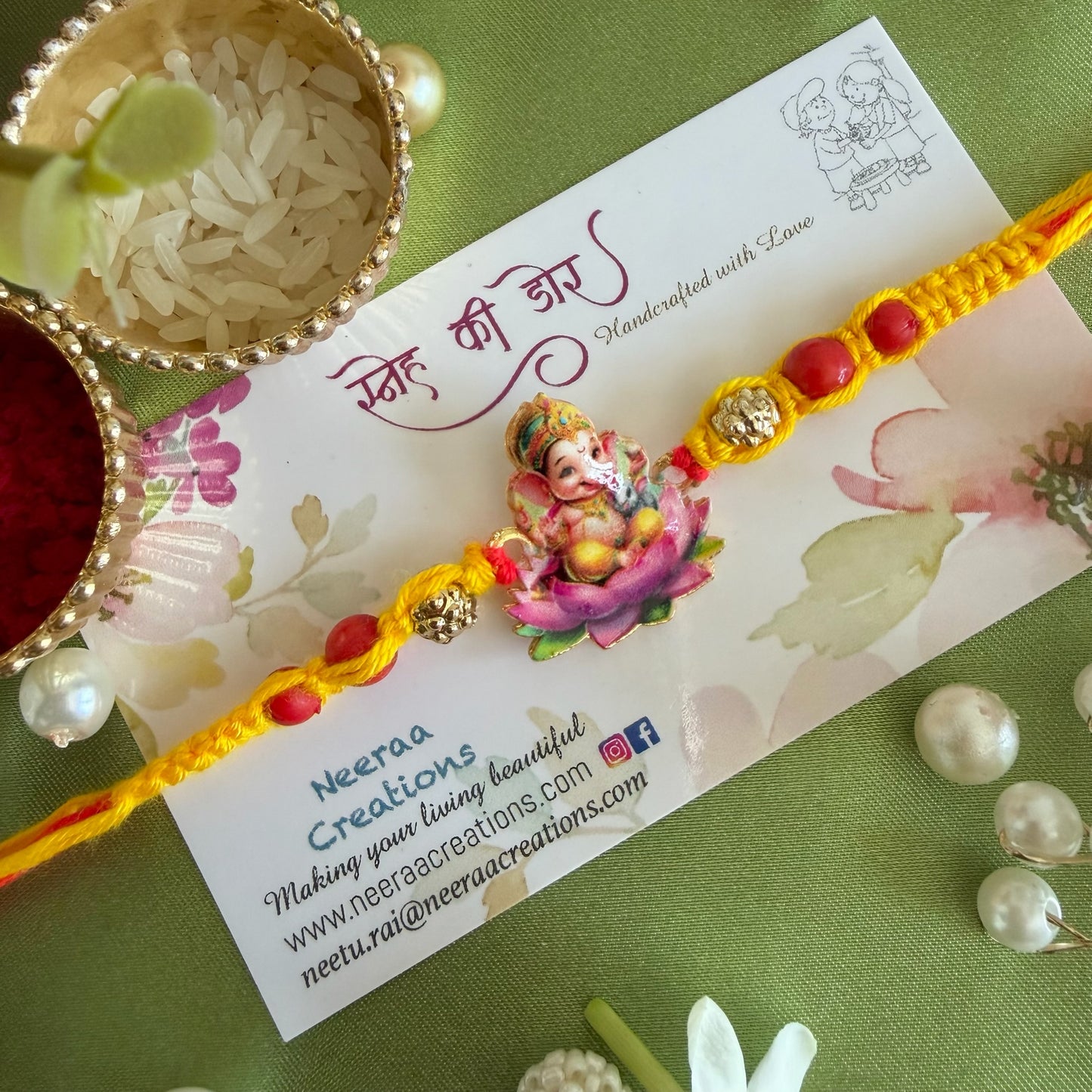 Ganesha Wisdom Rakhi