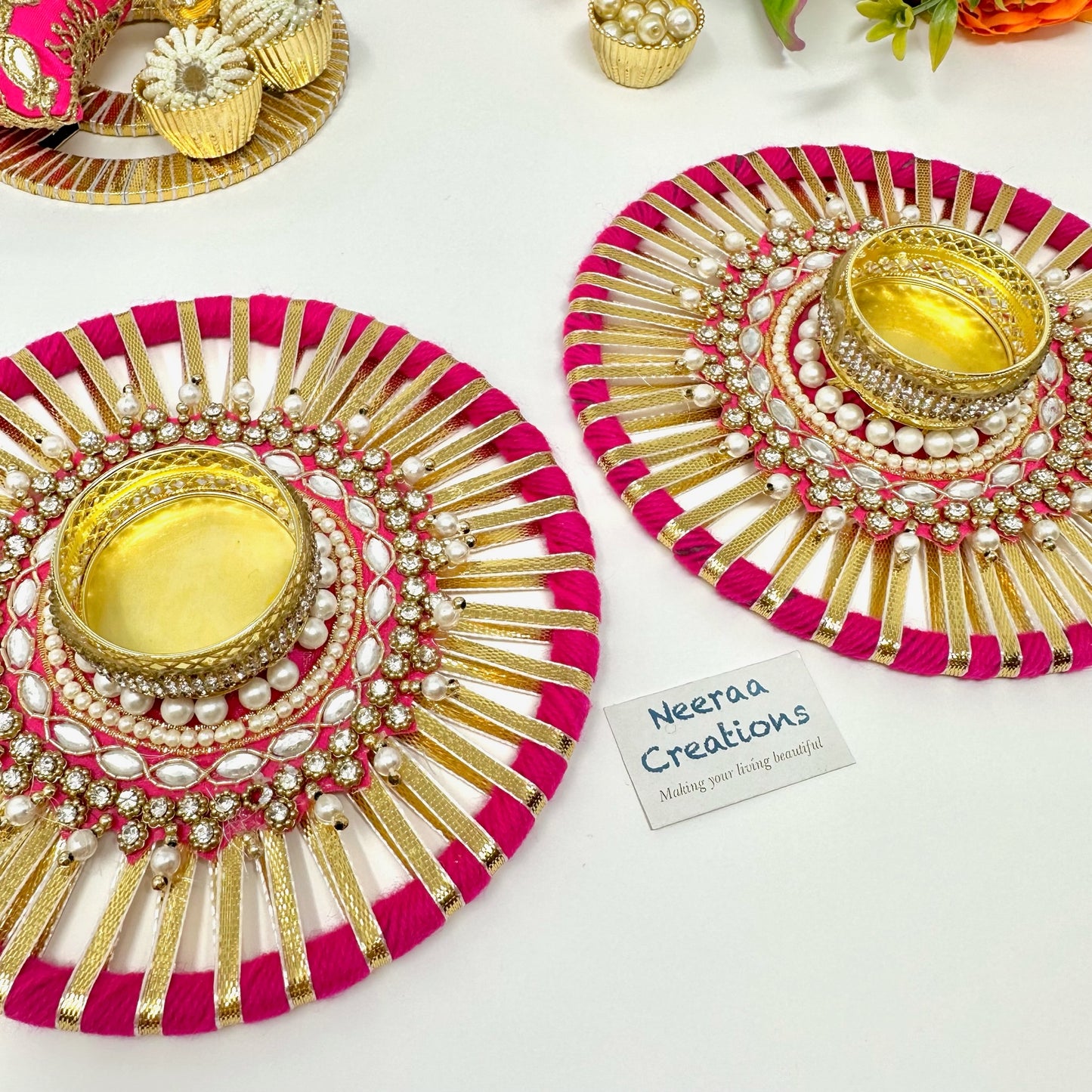 Festival Decoration Diyas - Set of 2