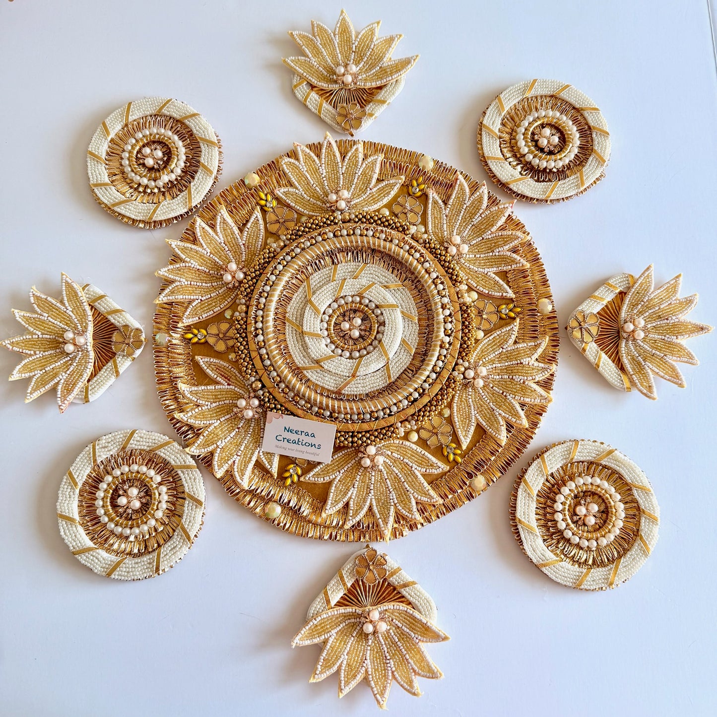 Royal Lotus Rangoli Set