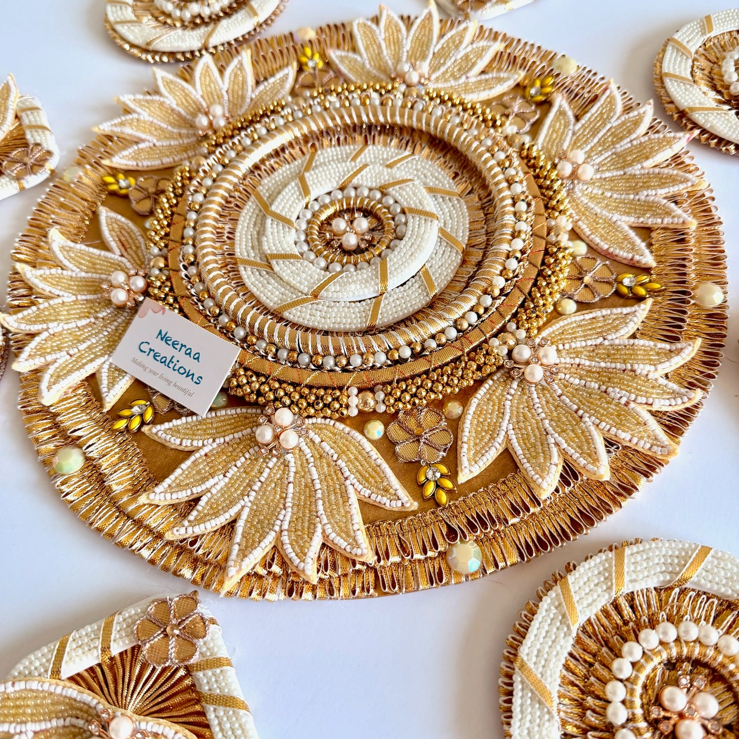 Royal Lotus Rangoli Set