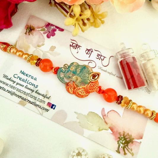Brother Rakhi - Elephant design