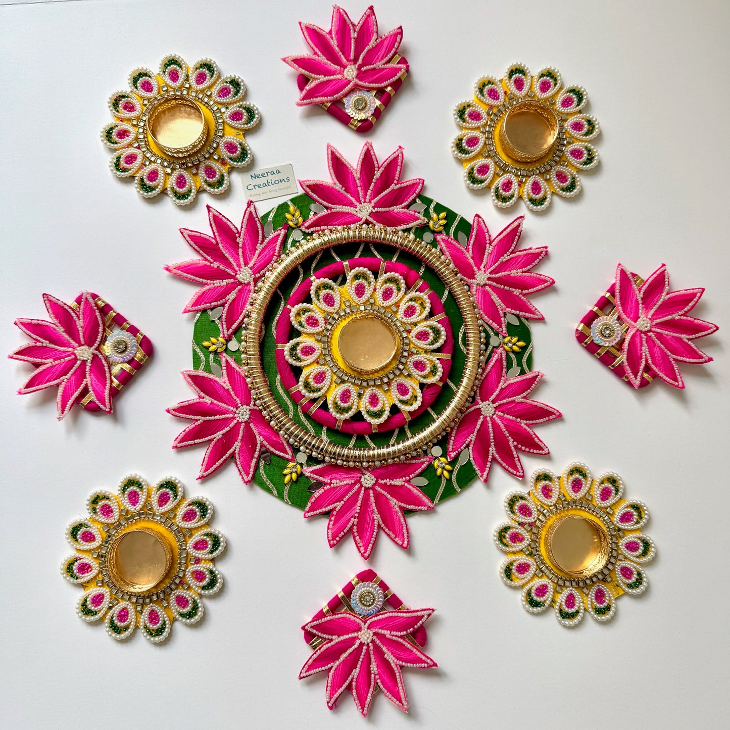 Lotus Diwali Decoration set