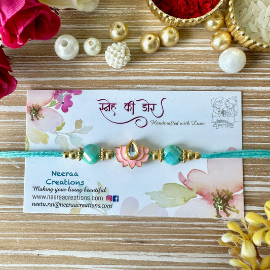Lotus Rakhi for Brother