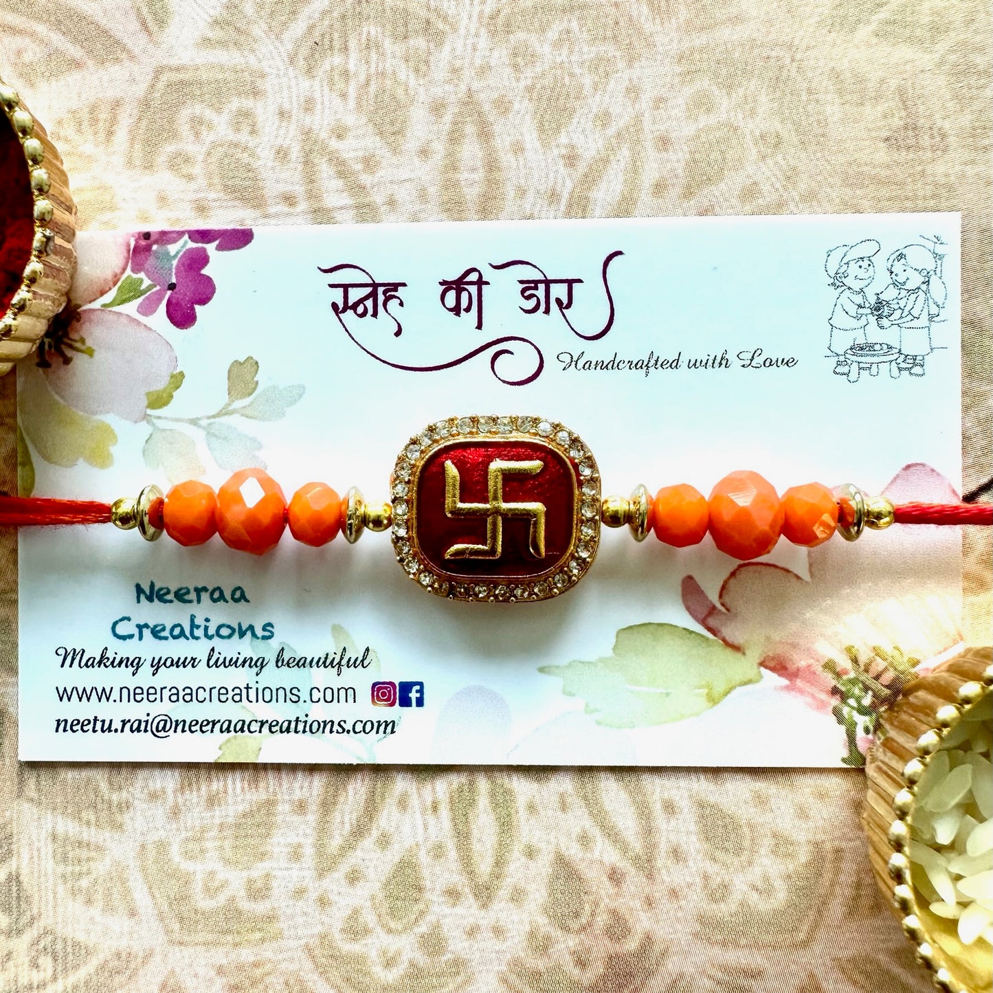 Adorable Rakhis - Set of 7