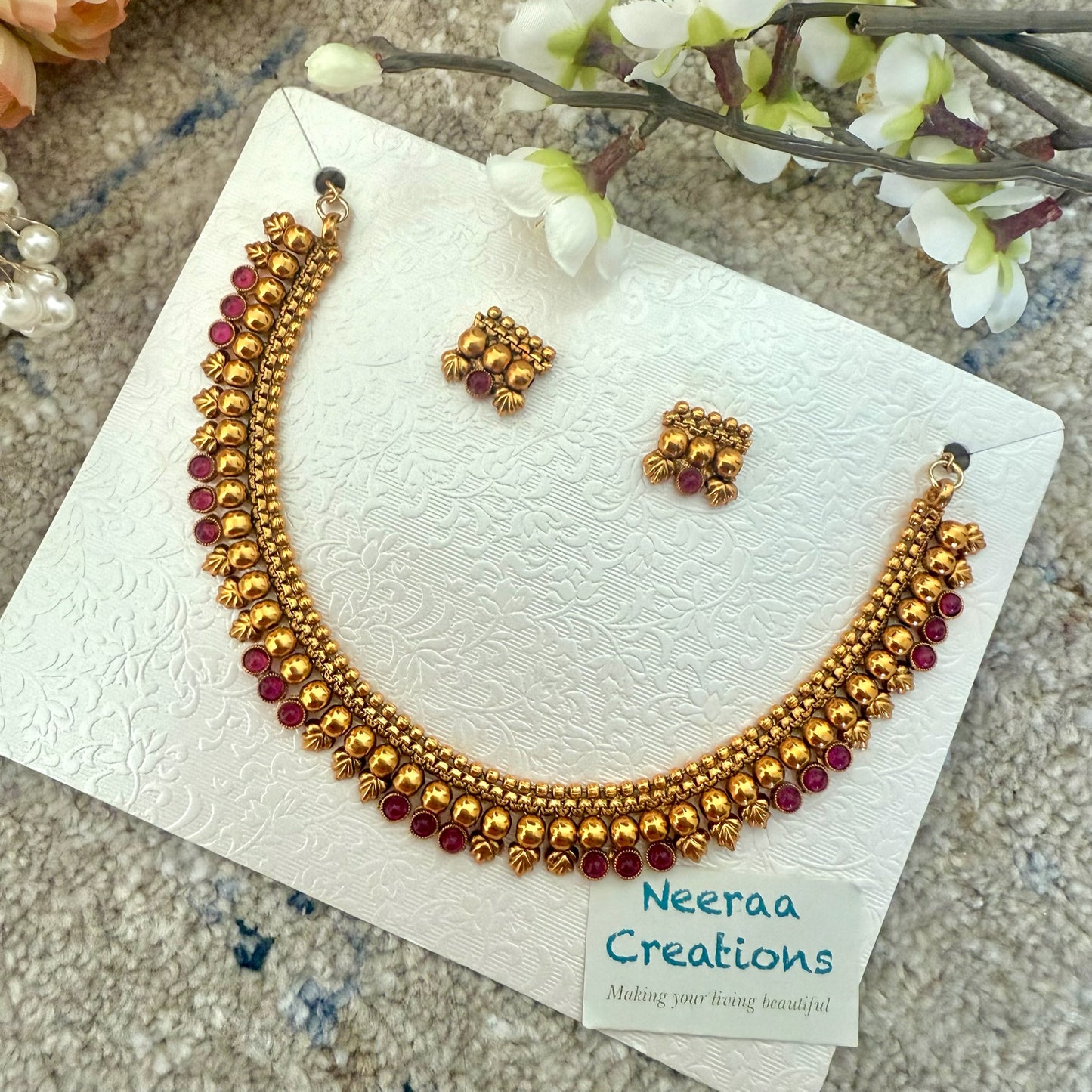 Necklace & Earrings Set