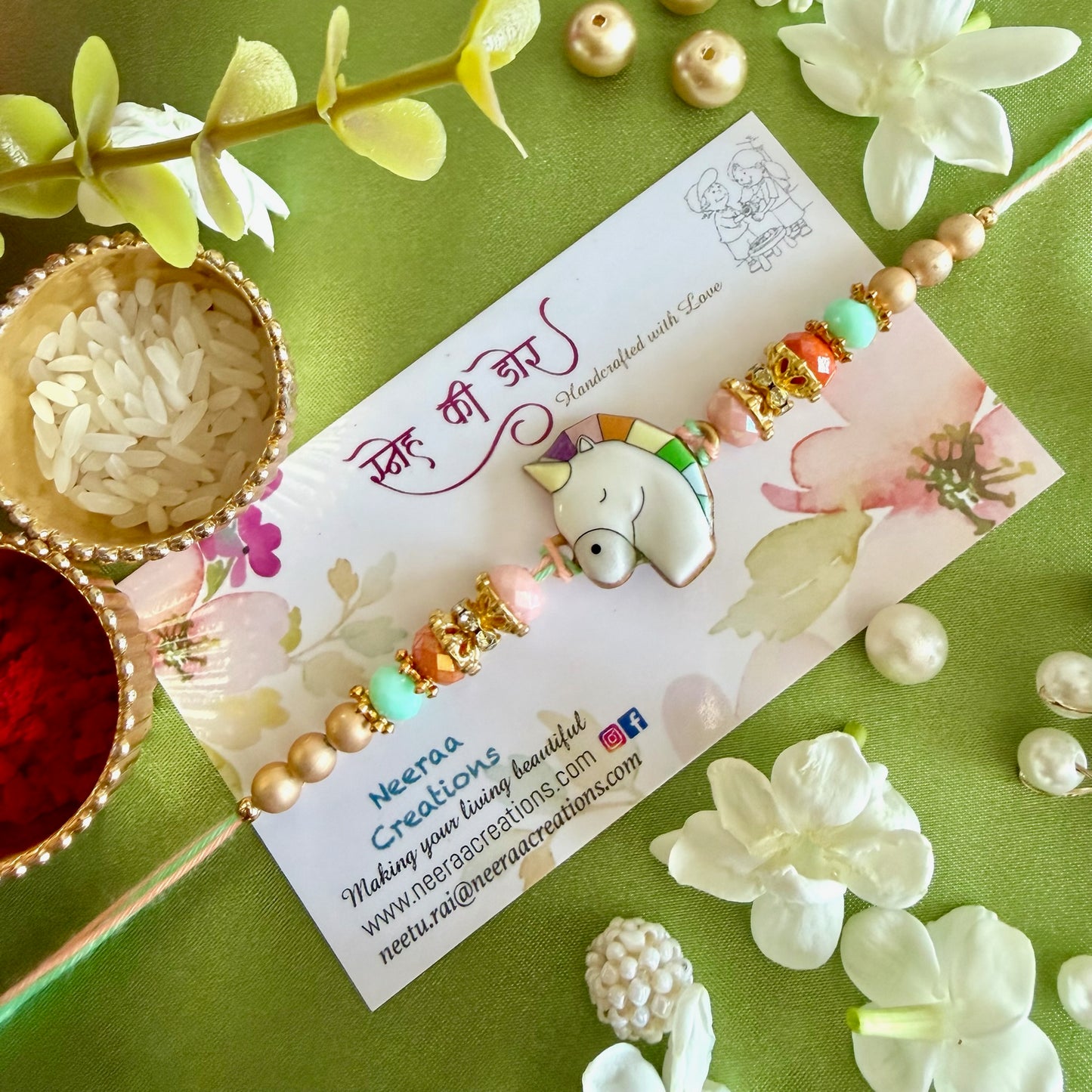 Unicorn Rakhi for Kids