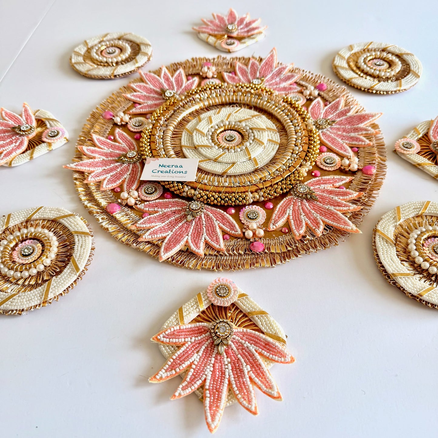 Royal Lotus Rangoli Set