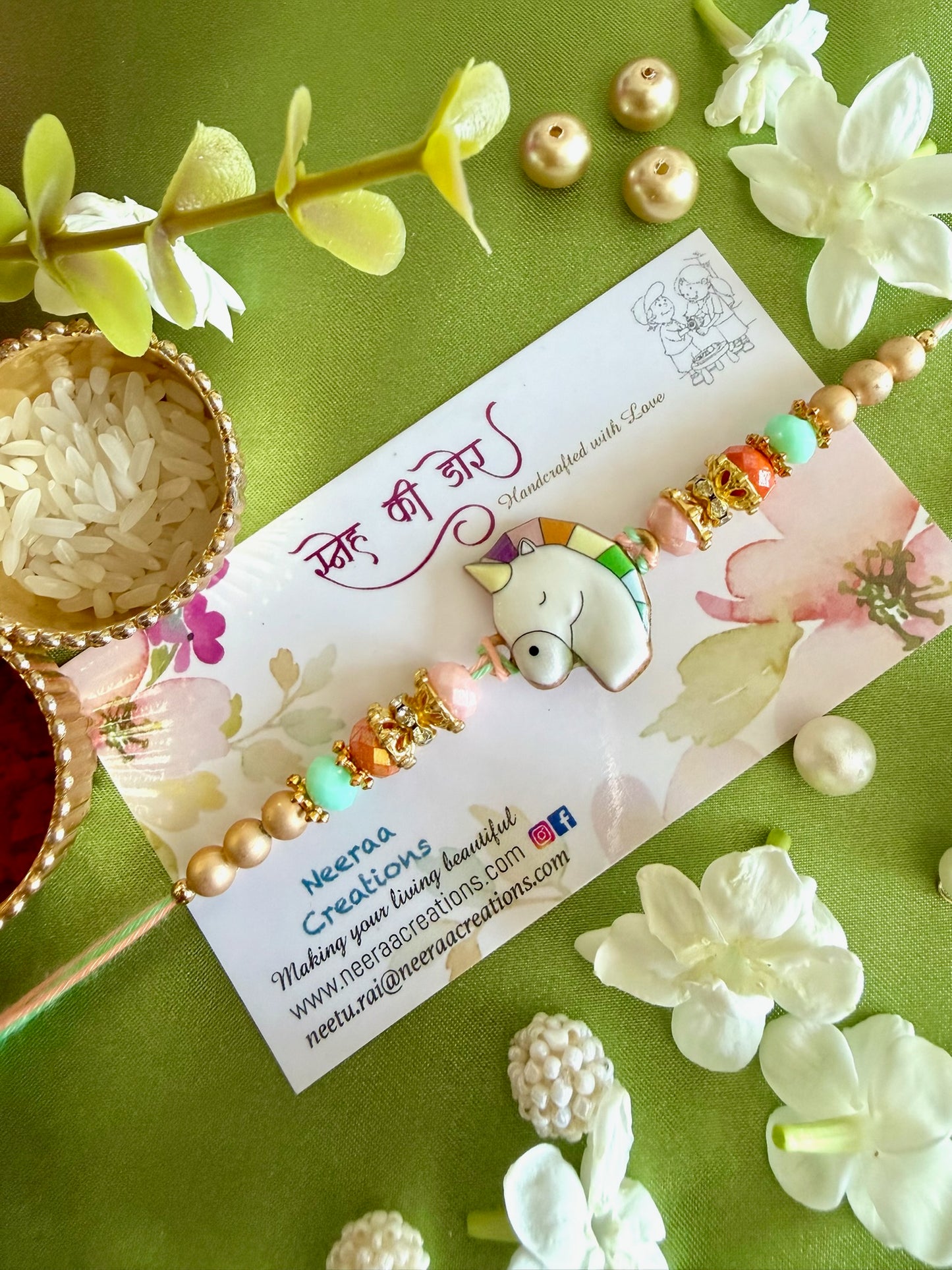 Unicorn Rakhi for Kids