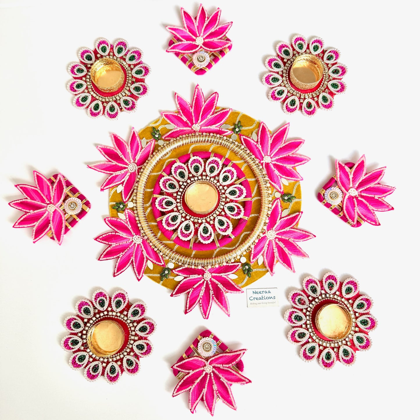 Lotus Diwali Decoration set