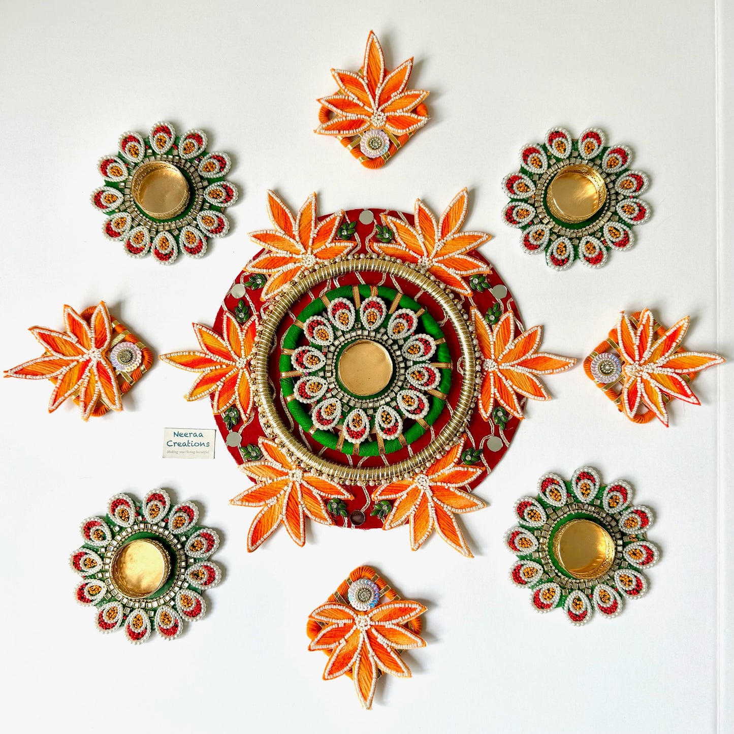 Lotus Diwali Decoration set