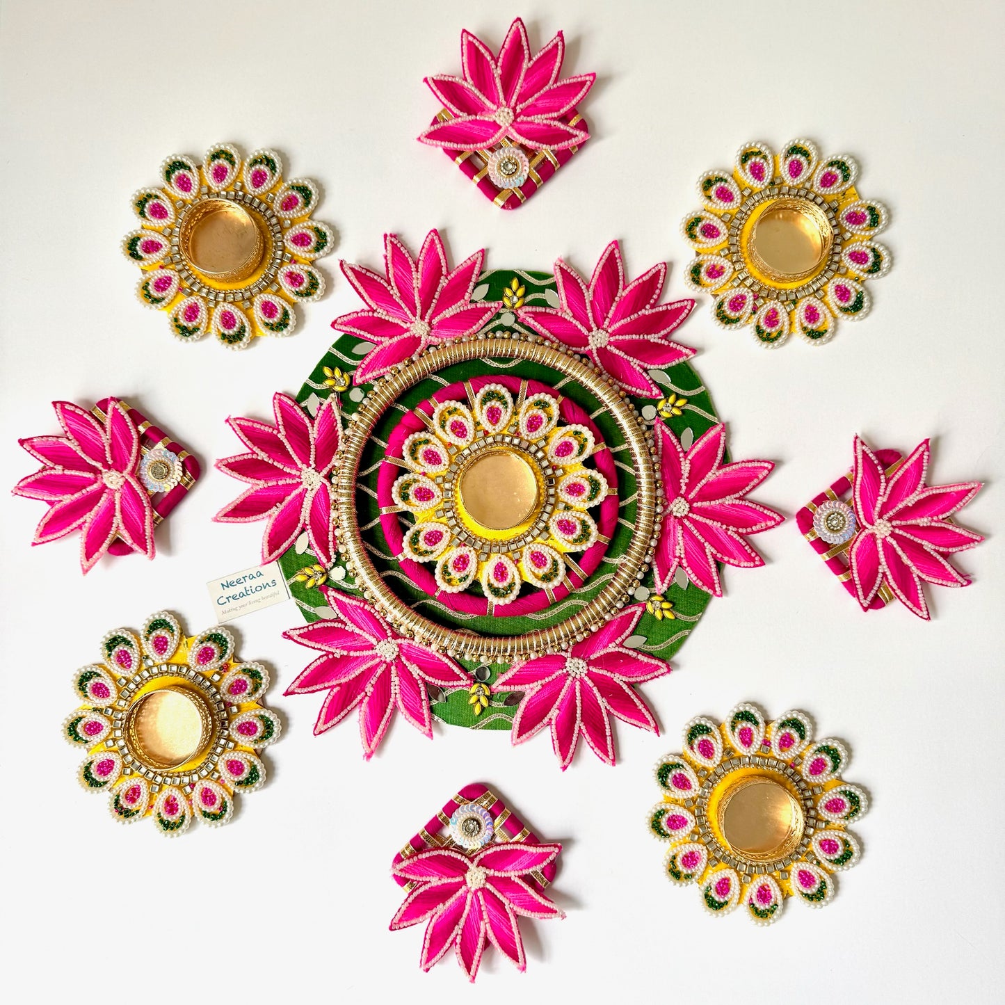 Lotus Diwali Decoration set