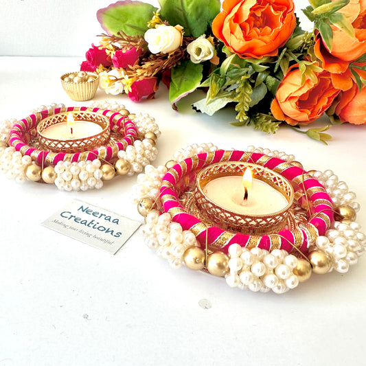 Festival Decoration Diyas - Set of 2
