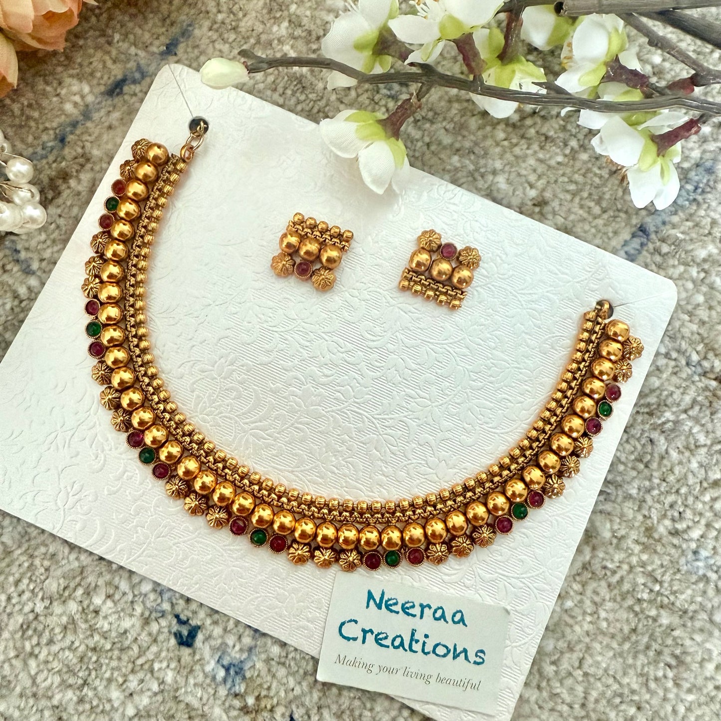 Necklace & Earrings Set