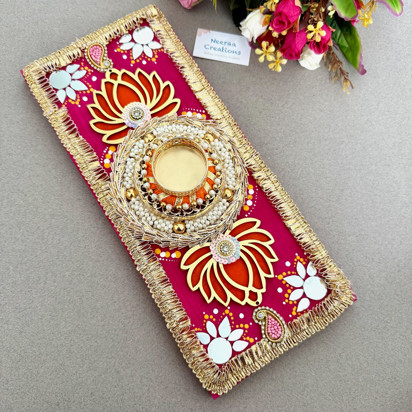 Diwali Decorative Tray