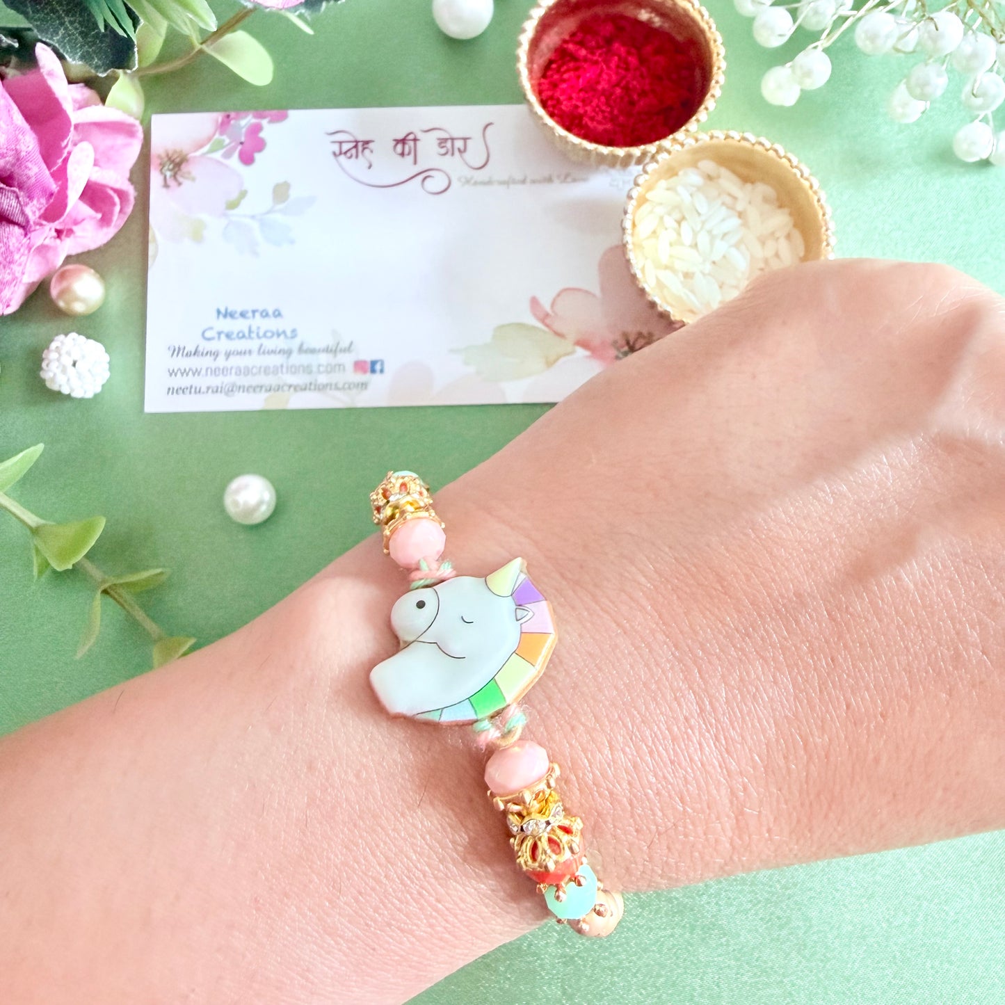 Unicorn Rakhi for Kids