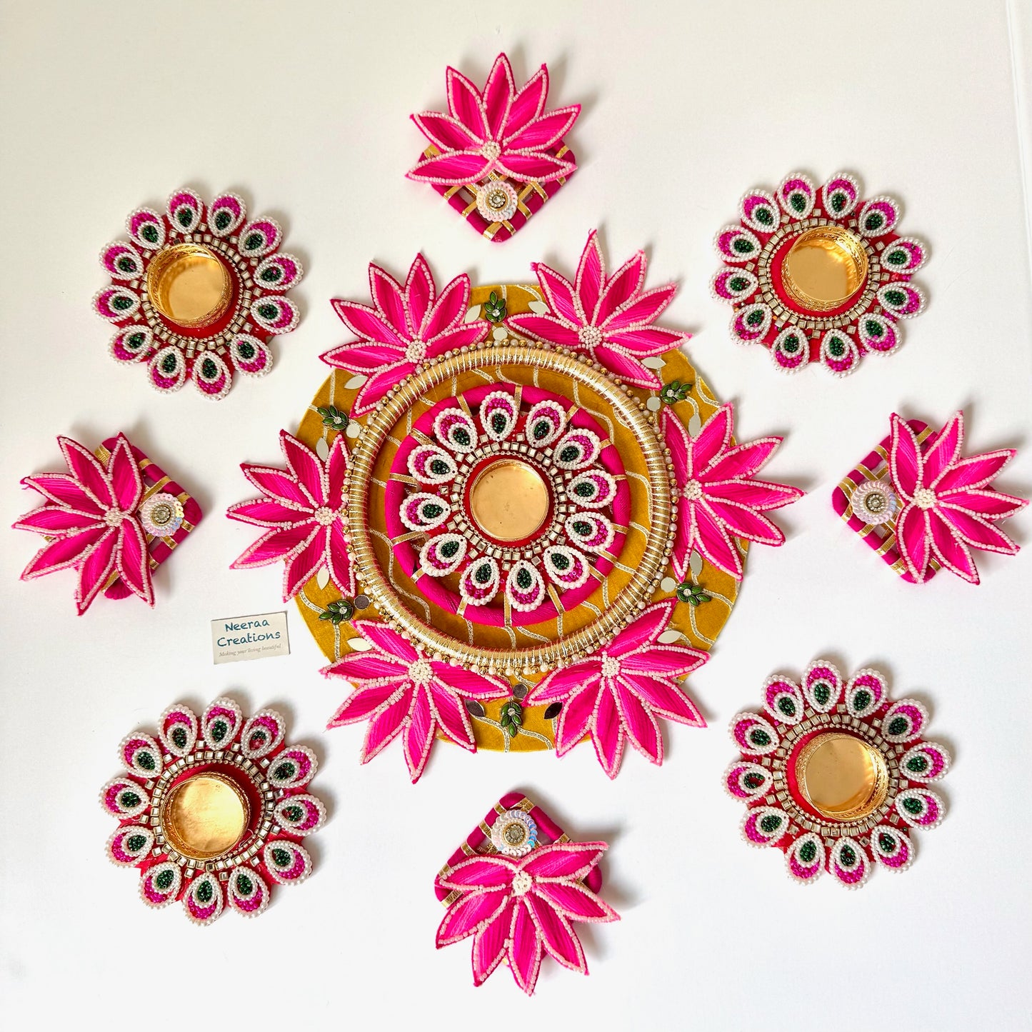 Lotus Diwali Decoration set