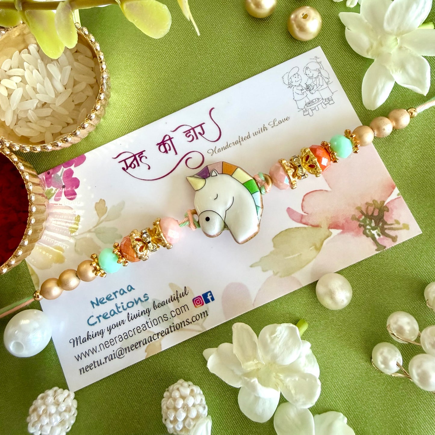 Unicorn Rakhi for Kids